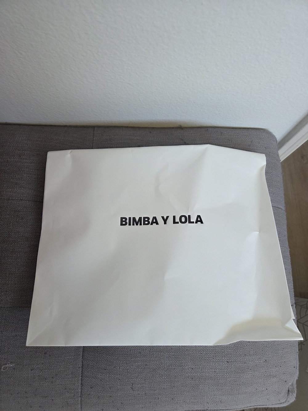 Bimba Y Lola linen mini bag Color-ECRU-NWT - Picture 15 of 16